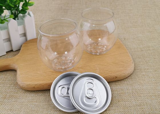 210ml Plastic Coffee Cans