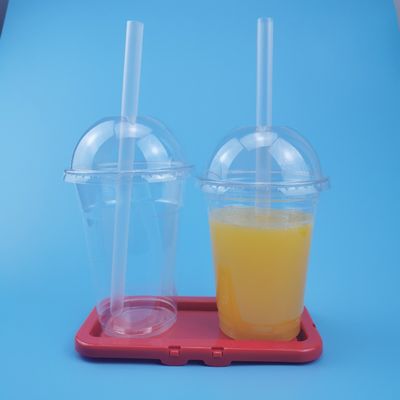 300ml Transparent Single Wall Disposable Bubble Tea Cups