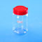 Embossed Clear Plastic Screw Top Containers