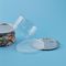 99mm 0.5L Sugar PET Peel Off  Little Plastic Jars With Lids