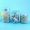 65mm Plastic Screw Cap Jars For Snack Beans Salt
