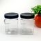 850ml Square Food Grade Gas Tight Wide Mouth Plastic Jar