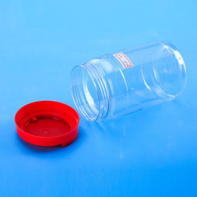 2500ML FDA Oat Plastic Containers Screw Top Lids