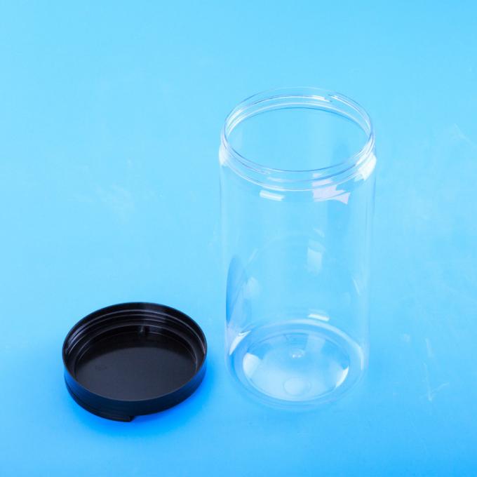 2500ML FDA Oat Plastic Containers Screw Top Lids