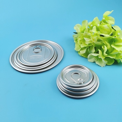 65mm 83mm 99mm Aluminum Easy Open Can Lids Ring Pull