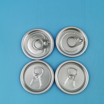 202# 52.3mm Aluminum Easy Open Can Lids For Sealing