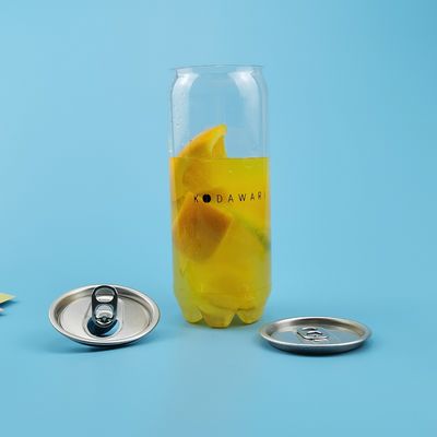 0.5L BPA Free 160mm 18oz Soda Juice Plastic Beverage Jar