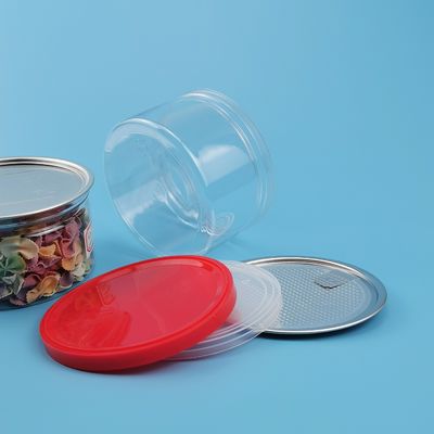 400ml FDA Peanuts Clear PET Leak Proof Plastic Food Jars