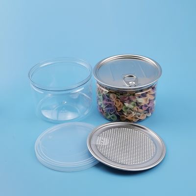 99mm 0.5L Sugar PET Peel Off  Little Plastic Jars With Lids