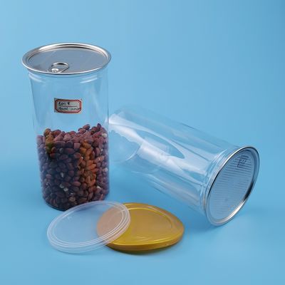 PET Full Clear Cereals Ginseng 950ml Plastic Food Jars