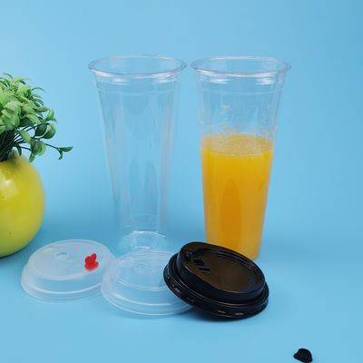 Stack Up PP Flat Dome Disposable Bubble Tea Cups