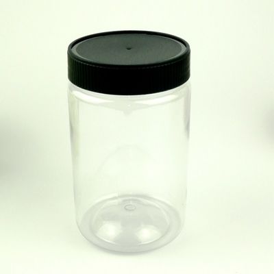 20oz 600ml Round Plastic Food Jars With Screw Lid
