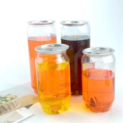 Food Grade PET 8 Oz Plastic Drinking Bottles Transparent OEM ODM