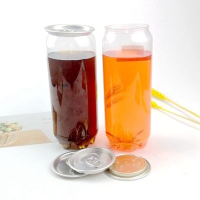 Labeling 650ml PET Plastic Cold Brew Coffee Jar With RPT EOE Lid