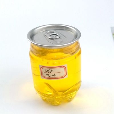 250ml Juice Bottle Easy Open Can With Aluminum SOT Lid