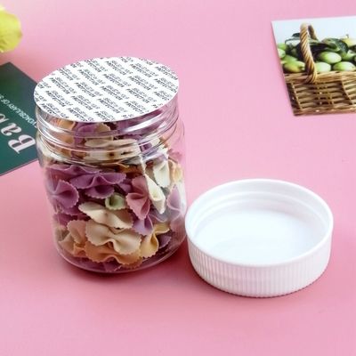 PP Screw Cap Wide Mouth 150ml Round Plastic Containers For Candy