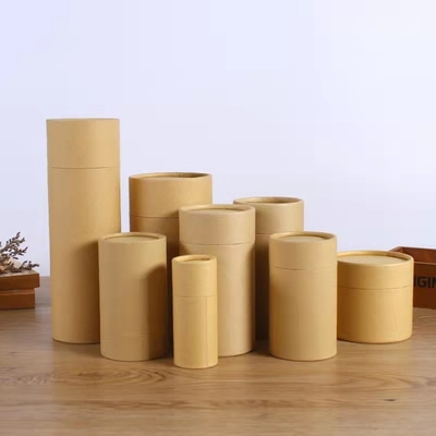 Custom Printing Kraft Deodorant Tubes For Food Cosmetic Packaging