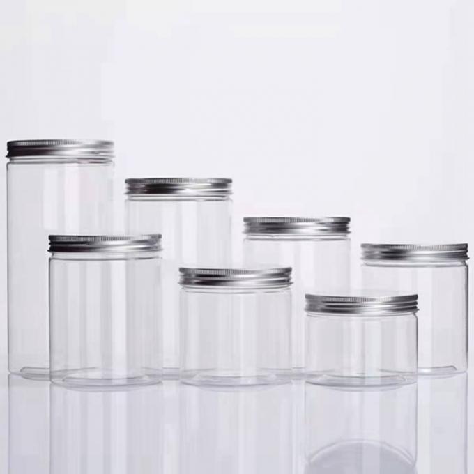 1000ml Plastic Screw Cap Jars 89mm 100mm 65mm Plastic Spice Bottles