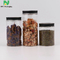 300ml Plastic Food Jars With Gold Lids Plastic Storage Container