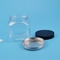 480ml Pet Transparent Candy Jar Cafe And Sugar Plastic Container With Lid