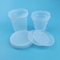 100ml Plastic Food Jars With Lid Forest Clear Ice Cream Yogart Container