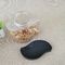 Leaf Shape 1200ml PET Plastic Screw Cap Jars For Candy Storage