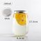16oz Clear Wide Mouth 0.5l Plastic Beverage Jar