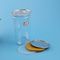 Transparent 1400ml Visible Tuna PET Plastic Food Jars