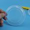 99mm Transparent Flat Dome Paper Can PE Plastic Lids