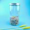 1360ml PET Empty Plastic Food Jars For Candy Snack