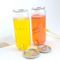 Food Grade Wear Resistant Plastic Beverage Jar 355ml For Soft Drinks