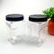 850ml Square Food Grade Gas Tight Wide Mouth Plastic Jar