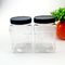 Shatterproof Kitchen Countertop 500ml Plastic Food Jars