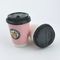 Custom Disposable Bubble Tea Cups 360ml Round Paper Coffee Cup