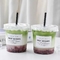 FDA 24 Oz Plastic Cups With Lid For Yogurt Milk Tea PP Disposable Hard Coffee Beverage Cups