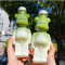 Recyclable 700ml Teddy Bear Drink Bottle For Soda Beverage