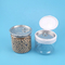 Flip Top Cap Cashew Nuts Plastic Container Jar 310ml 120g Airtight Clear Candy Cans With Ring Pull Top Lid