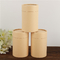 Silkscreen Printing Paper Tube Container For Coffee Tea Kraft Cylinder Packaging