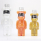 Bear Plastic Screw Bottles For Juice Bubble Tea Voss Black 100ml