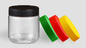 360ml 450ml 600ml Plastic Food Jars Peanut Butter Container