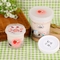 Food Grade Plastic Ice Cream Container With Cover Custom Ice Cream Cup