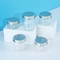 Clear Plastic Cream Jar Skin Care Cosmetic Jar With Lid 4oz 2oz 1oz