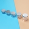 Clear Plastic Cream Jar Skin Care Cosmetic Jar With Lid 4oz 2oz 1oz