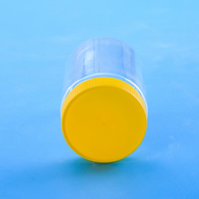 Embossed Clear Plastic Screw Top Containers